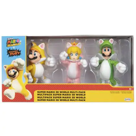 Super Mario Bros paket 3 figure 10 cm termékfotója