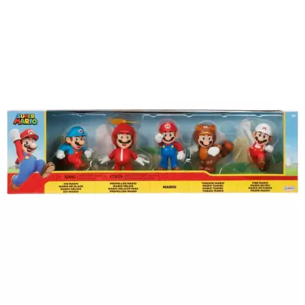 Super Mario Bros blister 5 figuric 6 cm termékfotója