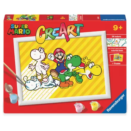 Super Mario Bros CreArt slikarski komplet fotografija izdelka