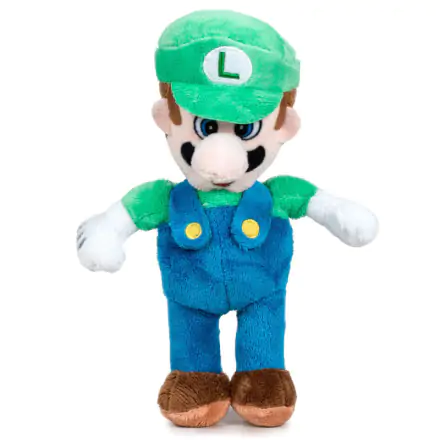 Super Mario Bros Luigi plišasta igrača 22 cm termékfotója