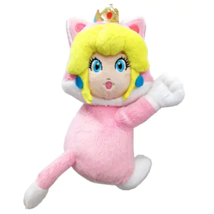 Super Mario Magnet Plišasta Figura Cat Peach 19 cm fotografija izdelka