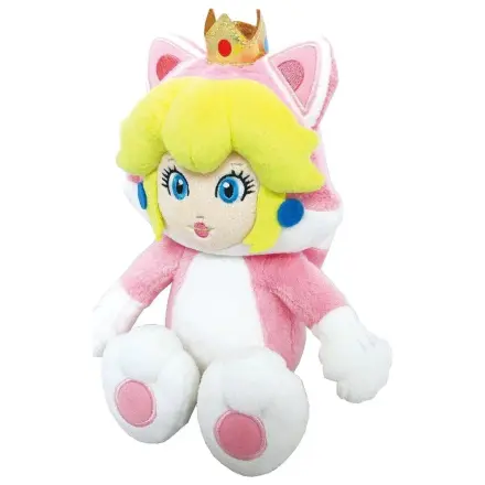Super Mario Plišasta figura Cat Peach 22 cm fotografija izdelka