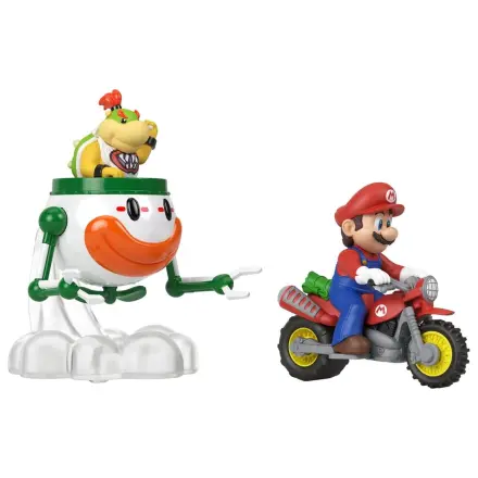 Super Mario Hot Wheels Die-Cast Vozila 2-pakiranje 1/64 Mario & Bowser Jr. fotografija izdelka
