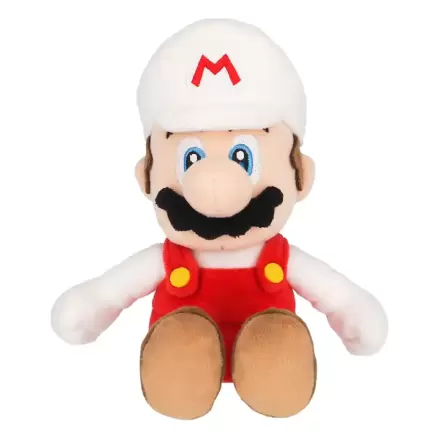 Super Mario Plišasta Figura Mario Fire 24 cm fotografija izdelka