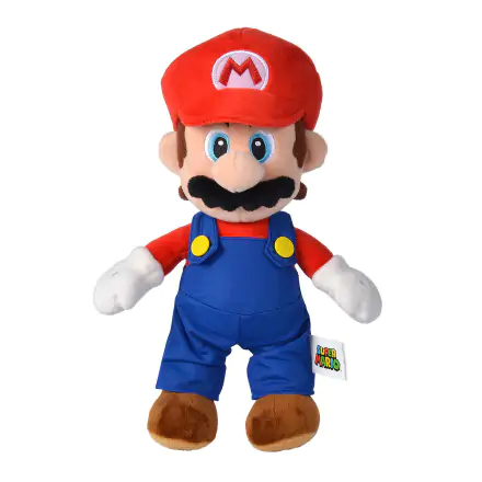 Super Mario plišasta figura Mario 30 cm termékfotója