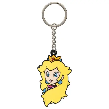 Super Mario obesek za ključe Princess Peach PVC 6 cm fotografija izdelka