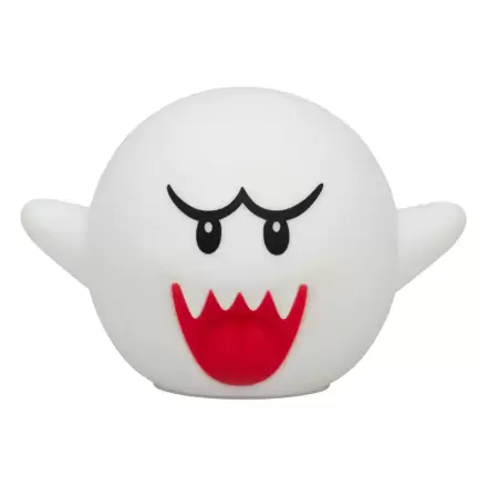 Super Mario Stisljiva Svetleča Silikonska Nočna Lučka Boo 14 cm fotografija izdelka