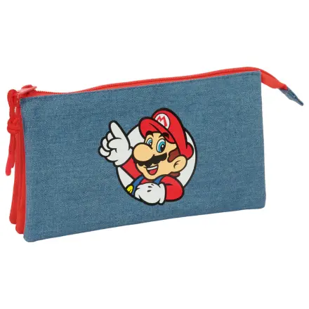 Super Mario trojni etui za svinčnike fotografija izdelka