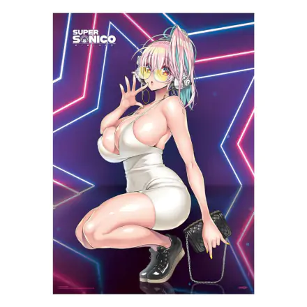 Super Sonico Wallscroll Super Star Fabric Poster 84 x 118 cm termékfotója