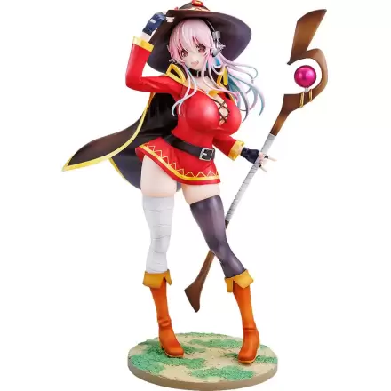 Super Sonico x Konosuba PVC kip 1/7 Super Sonico Megumin collaboration Ver. 25 cm fotografija izdelka