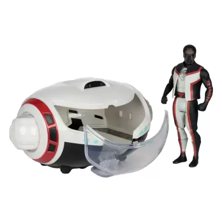 Superman (2025) DC Direct Super Powers akcijska figura z vozilom Mr. Terrific & T-Craft fotografija izdelka