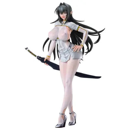Taimanin RPG PVC figura 1/6 Annerose Vajra White see-through Ver. 31 cm fotografija izdelka