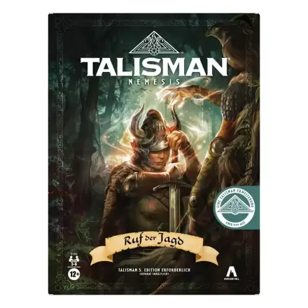 Talisman: Nemesis družabna igra Razširitev Ruf der Jagd *nemška različica* fotografija izdelka