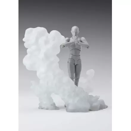Tamashii Effect akcijska figura – pripomoček dim, bela različica za S.H.Figuarts fotografija izdelka