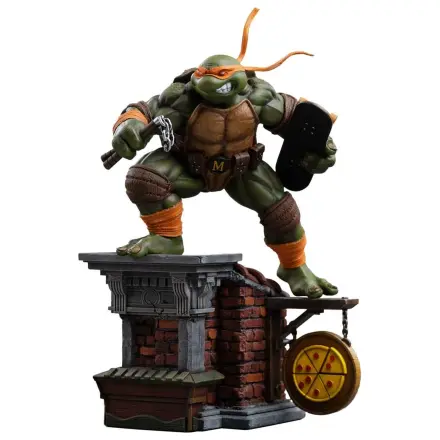 Teenage Mutant Ninja Turtles Art Scale Kip 1/10 Michelangelo Unleashed 24 cm fotografija izdelka