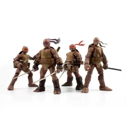 Teenage Mutant Ninja Turtles BST AXN akcijske figure - 4-Pack Zombie Turtle (IDW Comics) 13 cm termékfotója