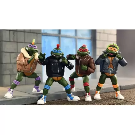 Teenage Mutant Ninja Turtles (Cartoon) akcijske figure set 4 Punk Turtles 18 cm termékfotója