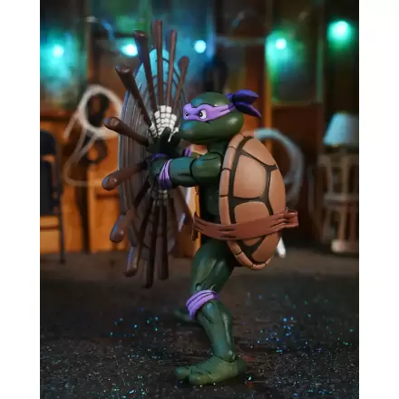 Teenage Mutant Ninja Turtles (Cartoon) Akcijska Figura Ultimate Donatello VHS 18 cm termékfotója