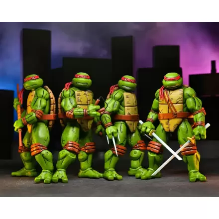 Teenage Mutant Ninja Turtles (Mirage Comics) zbirateljske figurice komplet 4 kosov Leonardo, Raphael, Michelangelo & Donatello 18 cm fotografija izdelka