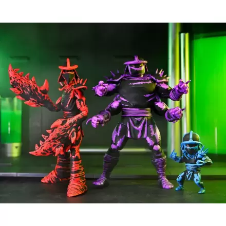 Teenage Mutant Ninja Turtles (Mirage Comics) akcijske figure Shredder Clones komplet škatel 18 cm termékfotója