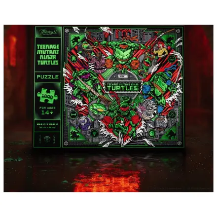 Teenage Mutant Ninja Turtles večdimenzionalna sestavljanka (1000 kosov) fotografija izdelka