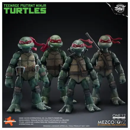 Teenage Mutant Ninja Turtles One:12 Collective akcijske figure 1/12 v škatli, komplet, 17 cm fotografija izdelka