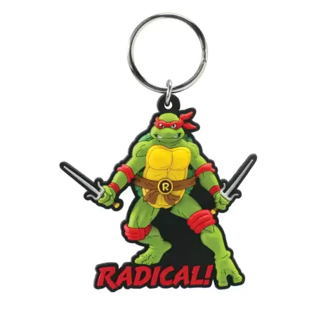 Teenage Mutant Ninja Turtles Sponka za torbo iz mehkega PVC-ja Raphael fotografija izdelka
