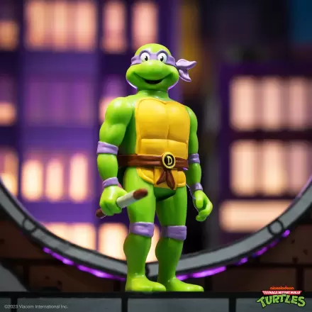 Teenage Mutant Ninja Turtles ReAction akcijska figura Donatello 10 cm termékfotója