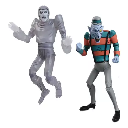 Teenage Mutant Ninja Turtles: Saturday Morning Adventures akcijska figura, set dveh figur Creepy Eddie & Shibano-Sama 17 cm fotografija izdelka