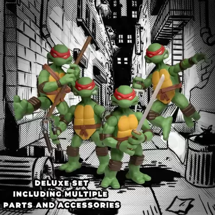 Teenage Mutant Ninja Turtles Action Figures Teenage Mutant Ninja Turtles Deluxe Set 8 cm - akcijske figure termékfotója