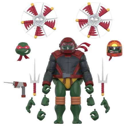Teenage Mutant Ninja Turtles Ultimates Akcijska figura Val 14 Raphael (Road Gear) fotografija izdelka