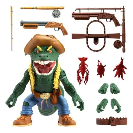 Teenage Mutant Ninja Turtles Ultimates Akcijska Figura Leatherhead 18 cm termékfotója