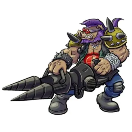 Teenage Mutant Ninja Turtles x G.I. Joe Crossover Classics akcijska figura Rocksteady x Dreadnok Buzzer 12 cm fotografija izdelka
