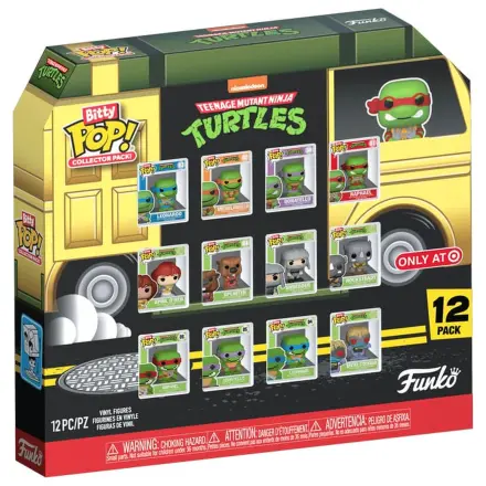 Teenage Mutant Ninja Turtles Bitty Funko POP! vinilne figurice v paketu 12 kosov, 2,5 cm fotografija izdelka