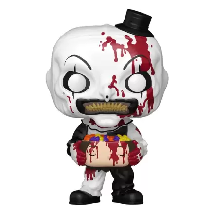 Terrifier 2 Funko POP! Movies Vinilna figura Art the Clown s sladkarijami napolnjeno glavo 9 cm fotografija izdelka
