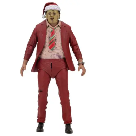 Texas Chainsaw Massacre Ultimate akcijska figura Santa Leatherface 18 cm fotografija izdelka
