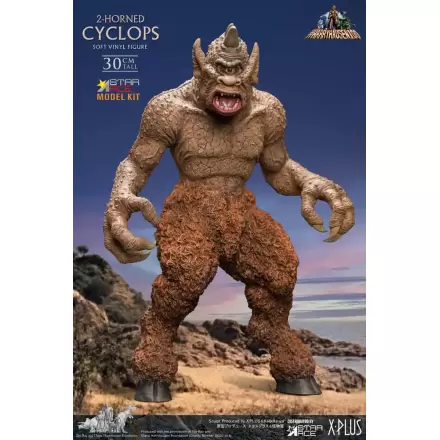 The 7th Voyage of Sinbad Soft Vinyl Model Kit Ray Harryhausens 2-horned Cyclops 30 cm Komplet mehkega vinil modela fotografija izdelka