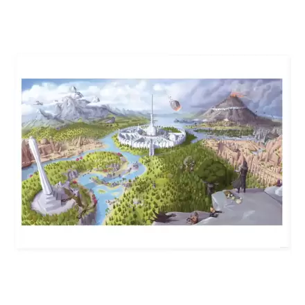 The Elder Scrolls IV: Oblivion Umetniški tisk Imperial City 42 x 30 cm fotografija izdelka