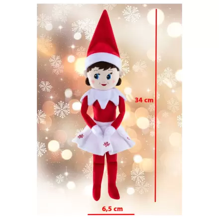 The Elf On the Shelf Elf Girl plišasta igrača 34 cm fotografija izdelka