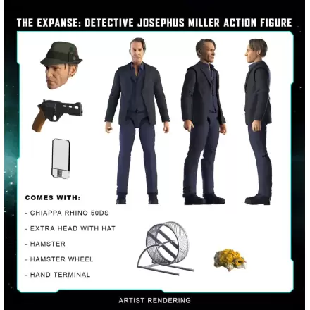 The Expanse akcijska figura Detective Josephus Miller 20 cm fotografija izdelka