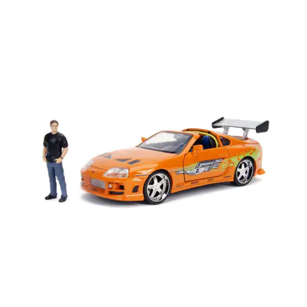 The Fast and Furious Model iz litine Hollywood Rides 1/24 1995 Toyota Supra s figuro Brian O'Connor fotografija izdelka