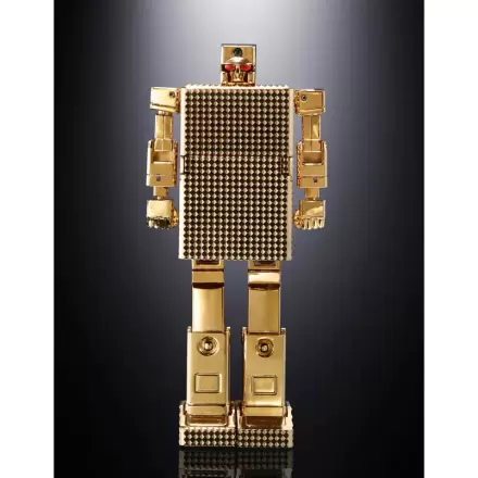 The Golden Warrior Soul of Chogokin 50th Anniversary GX-32SP Gold Lightan figura 13 cm termékfotója