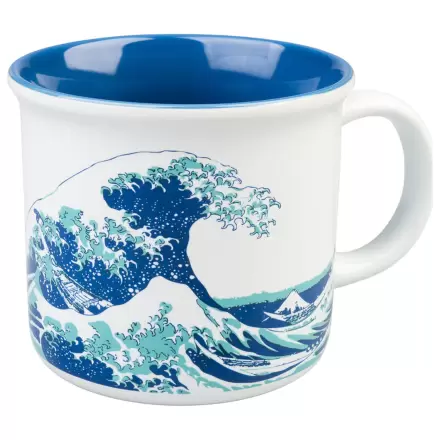 The Great Wave of Kanagawa Hokusai skodelica 350ml fotografija izdelka