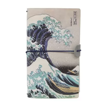 Potovalni zvezek The Great Wave of Kanagawa Hokusai termékfotója