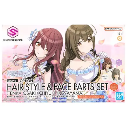 The Idolmaster 30MS Option Set lasne frizure in obraznih delov Komplet modelov fotografija izdelka