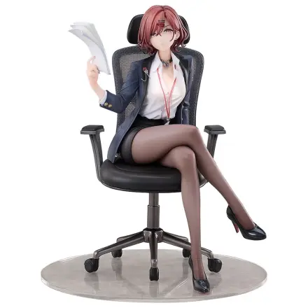 The Idolmaster Shiny Colors x Mahjong Soul PVC figura 1/7 Madoka Higuchi Effortless Work Ver. 21 cm fotografija izdelka
