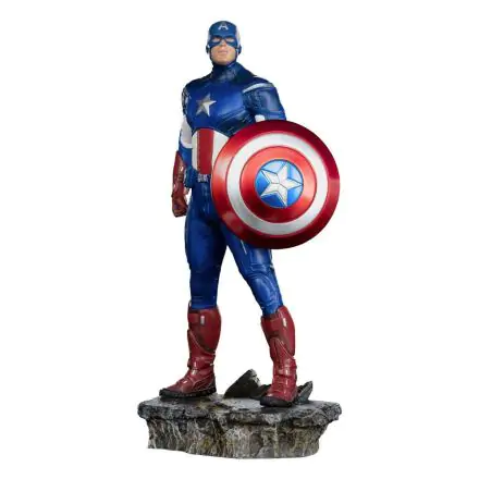 The Infinity Saga BDS Art Scale Kip 1/10 Captain America Battle of NY 23 cm fotografija izdelka