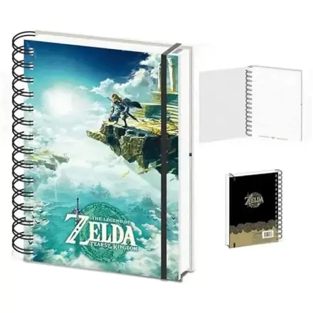 The Legend of Zelda A5 lentikularni zvezek fotografija izdelka