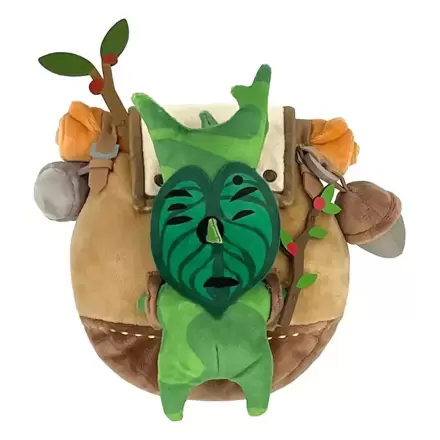 The Legend of Zelda: Tears of the Kingdom Plišasta Figura ZP04 Korok z Nahrbtnikom Rjava 17 cm fotografija izdelka