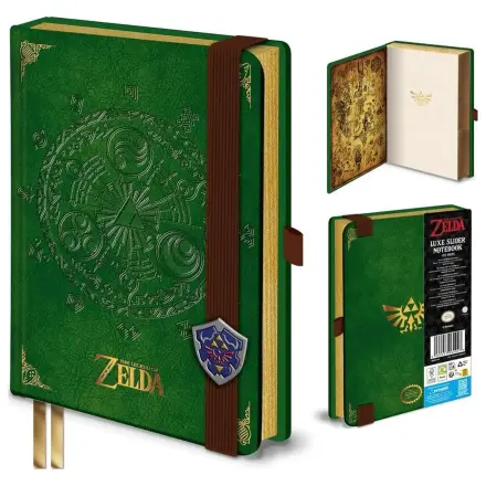 The Legend of Zelda Triforce Luxe Slider beležka fotografija izdelka